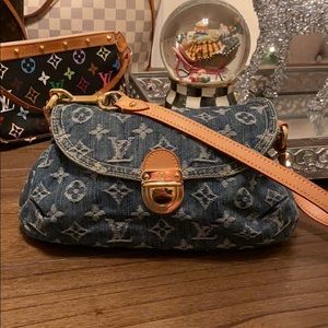 Louis Vuitton Denim Mini Pleaty